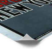 Poster Monarques de la ligne Cunard de la mer (Coin)