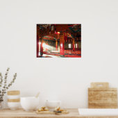 Poster Monastère bouddhiste tibétain Vue intérieure (Cuisine)