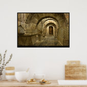 Poster Monastère de Leyre (Cuisine)