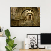 Poster Monastère de Leyre (Bureau à domicile)