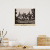 Poster Monastère de Teik Kyaung, île de Ka Toe (Cuisine)