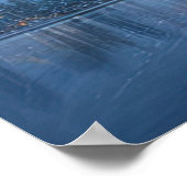 Poster Monastère gelé, Paysage hivernal (Coin)