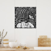 Poster Monde Armadillo (Cuisine)