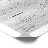 Poster monde blanc (Coin)