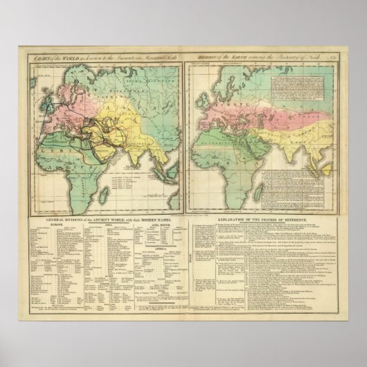Poster Monde connu à la Division des Anciens (Devant)