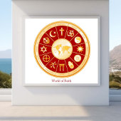 Poster Monde de la foi