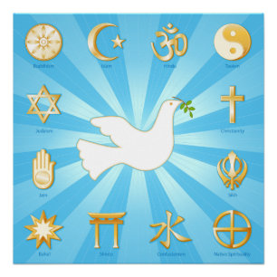 Poster Monde de la paix