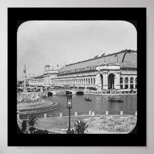 Poster Monde de l'affiche - Bâtiment des arts juste-libér