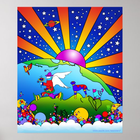 Poster Monde des animaux (Devant)