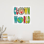 Poster Monde des clowns (Cuisine)