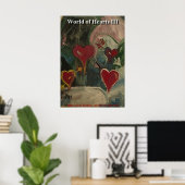 POSTER MONDE DES COEURS III (Bureau à domicile)