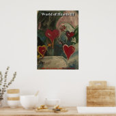 POSTER MONDE DES COEURS III (Cuisine)