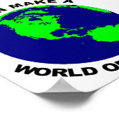 Poster Monde des différences (Coin)