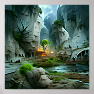 Poster Monde d'Imaginaire d'une ville et d'une histoire d