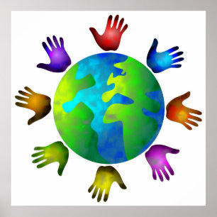 Poster Monde diversifié