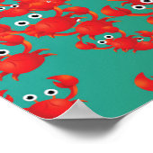 Poster Monde du crabe (Coin)