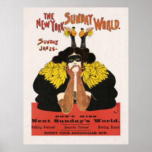 Poster Monde du dimanche