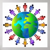 Poster Monde du peuple (Devant)