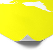 Poster Monde élégant au citron (Coin)