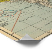 Poster Monde en 1910 (Coin)