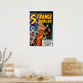 Poster Monde étrange - Fantastique Super-Science Étonnant (Cuisine)