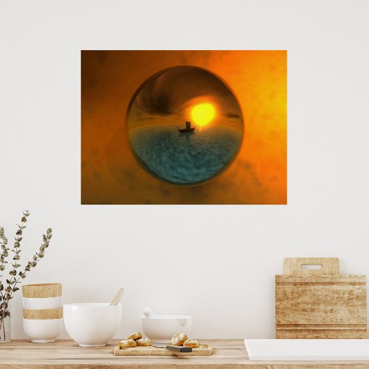 Poster Monde intérieur (Cuisine)