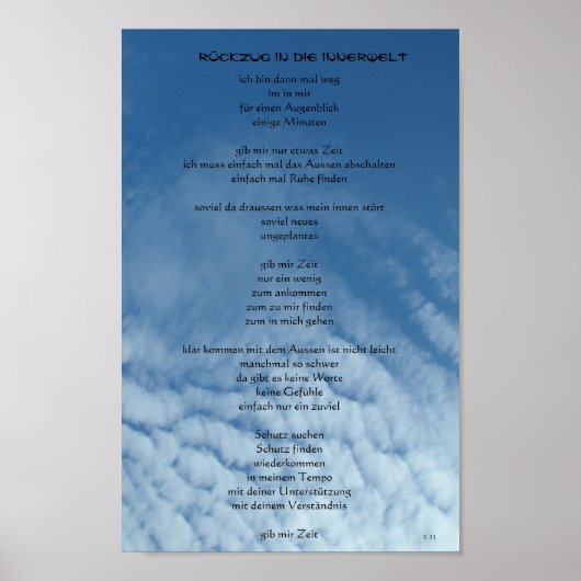 Poster Monde intérieur (Devant)