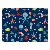 Poster Monde marin (Devant)