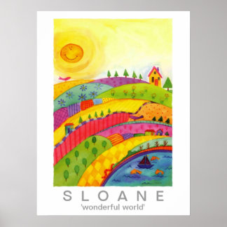 Poster monde merveilleux