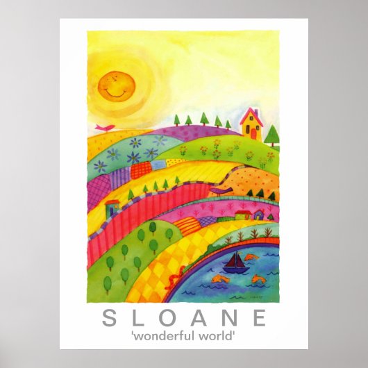 Poster monde merveilleux (Devant)