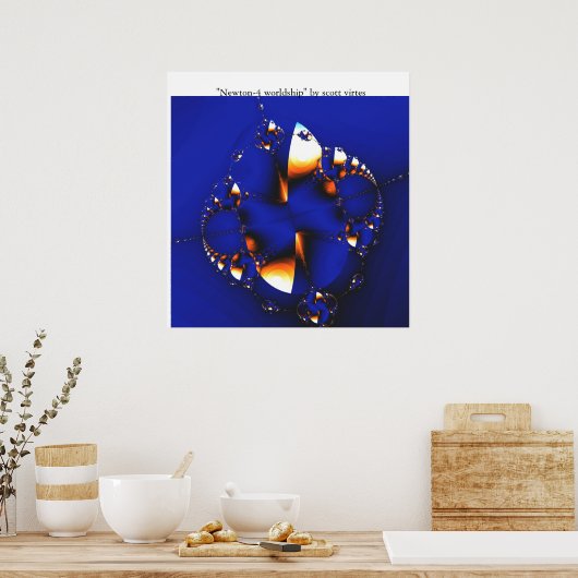 Poster Monde Newton-4 (Cuisine)