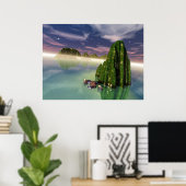 Poster Monde perdu (Bureau à domicile)