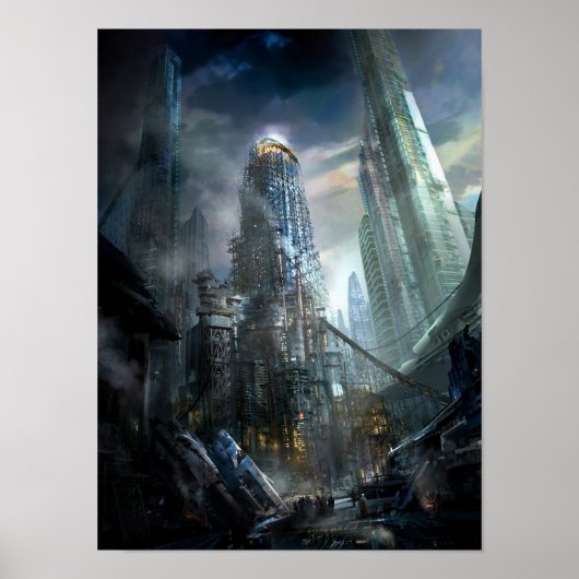 Poster Mondes d'avenir : industrialisation (Devant)