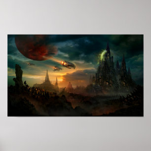 Poster Mondes du ciel : Chutes de Sosheskaz