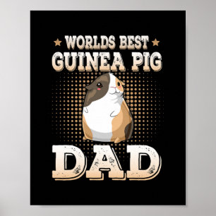 Poster Mondes Meilleur Guinéen Piggy Papa Piggy Pères