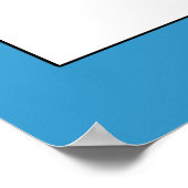 Poster Mondes Personnalisés Meilleur Westie (Coin)