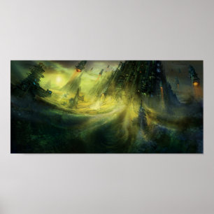 Poster Mondes Supérieurs : Monolithe