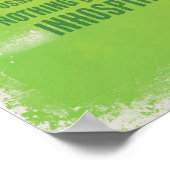 Poster Mondes Zombie Galaxie d'Halloween (Coin)