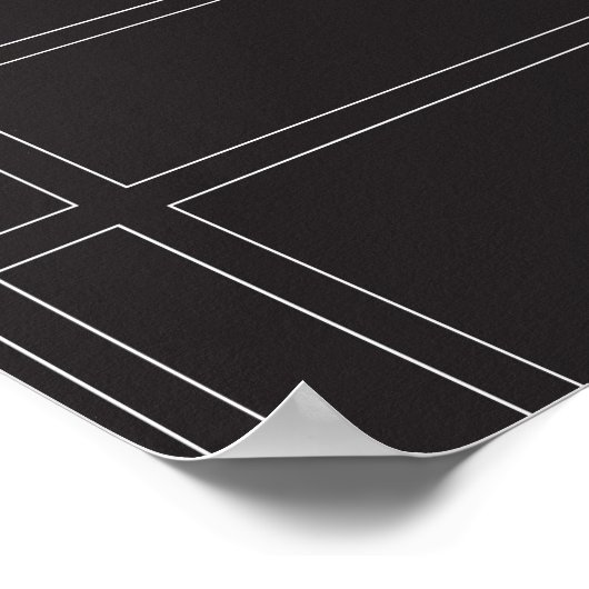 Poster Mondrian (Coin)