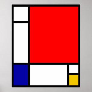 Poster Mondrian 1
