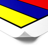 Poster Mondrian #1 (Coin)