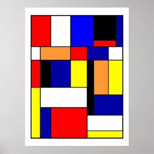Poster Mondrian #1