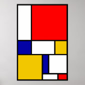 Poster Mondrian 2 (Devant)