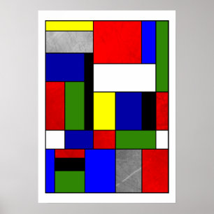 Poster Mondrian #4