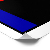 Poster Mondrian #42 (Coin)