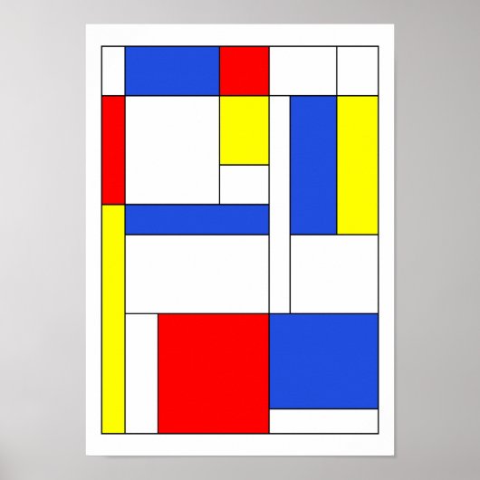 Poster Mondrian #47 (Devant)