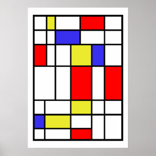 Poster Mondrian #58