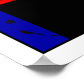 Poster Mondrian #6-1 (Coin)