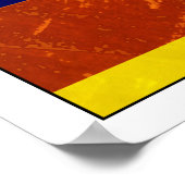 Poster Mondrian #7-1 (Coin)