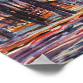 Poster Mondrian - Bois Près D'Oele, (Coin)